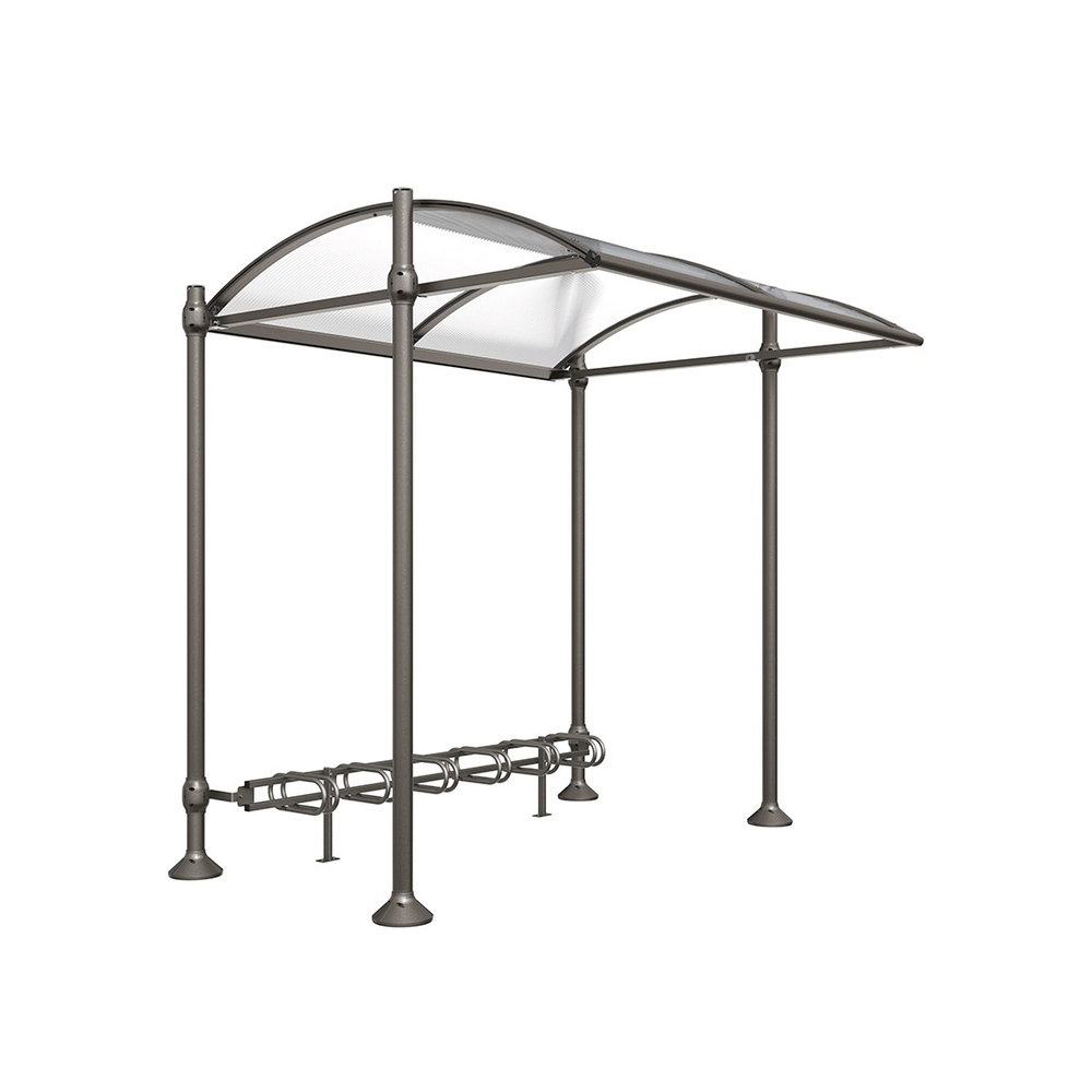 Abri vélos Province Inox brossé Gris PROCITY - 529125.GPRO