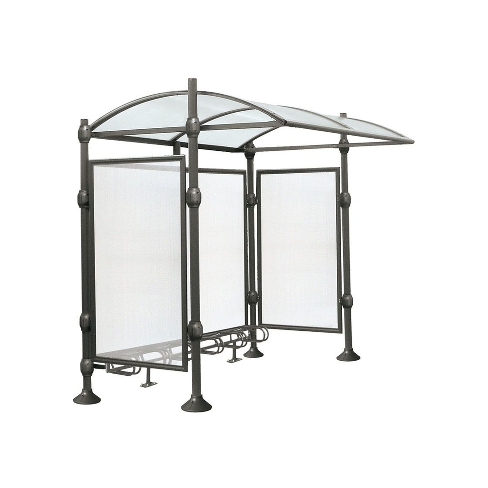 Abri vélos Province Inox brossé Gris PROCITY - 529164.GPRO