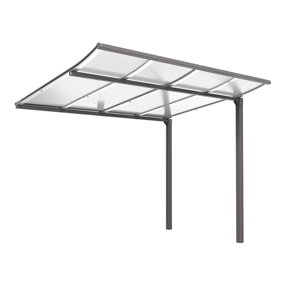 Abri vélos Modulo bardages en verre Gris PROCITY - 529174.GPRO
