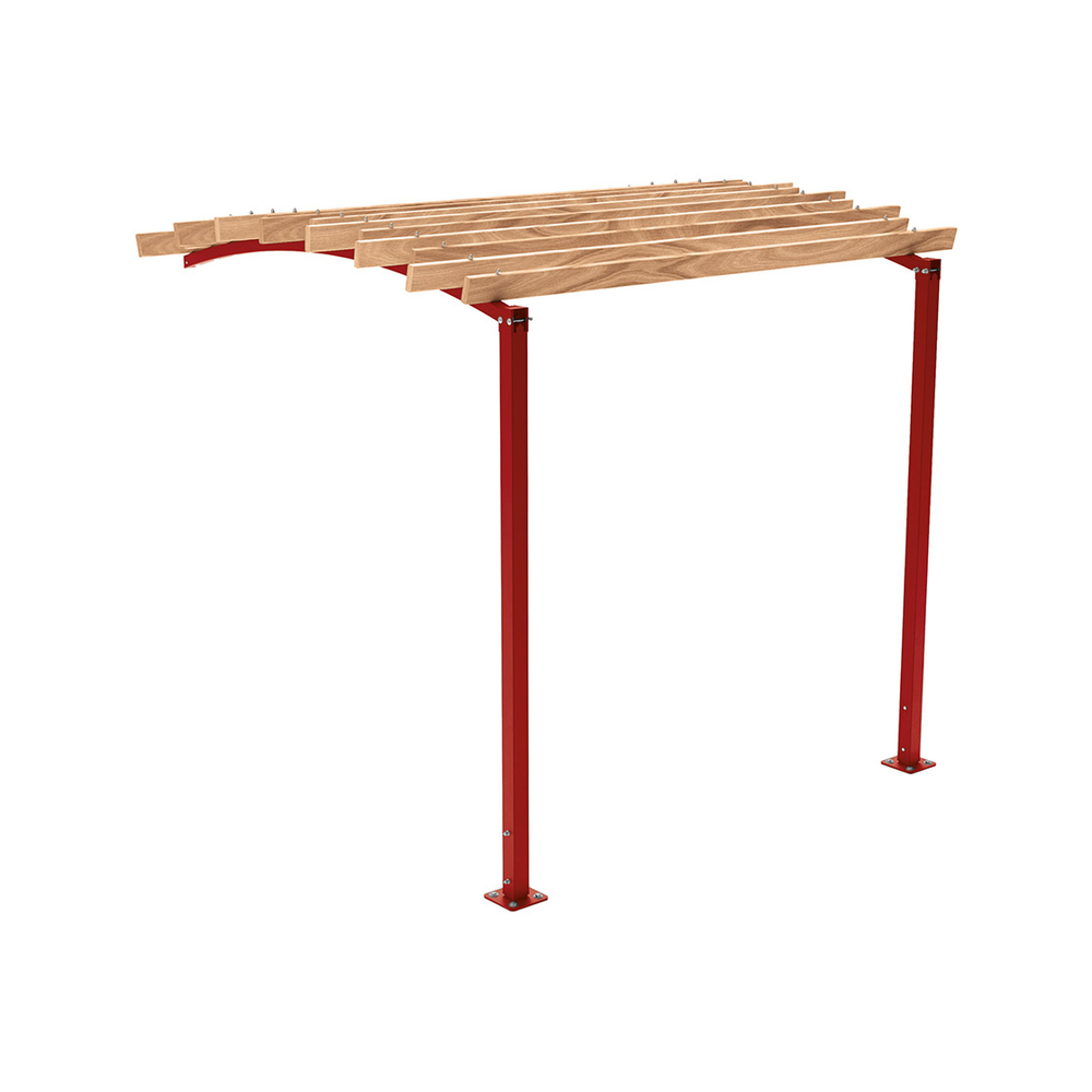 Pergola Océan RAL3004 - compl latéral - PROCITY - 529181.3004