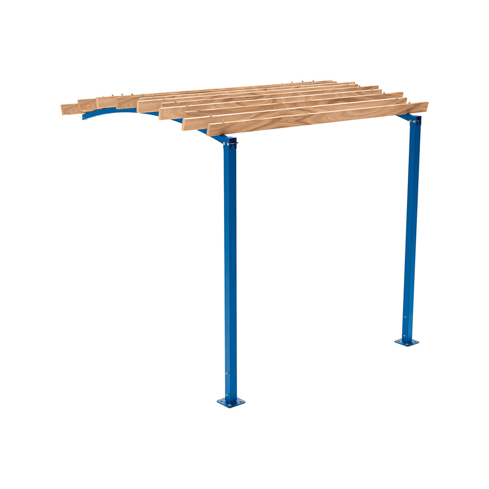 Pergola Océan RAL5010 - compl latéral - PROCITY - 529181.5010