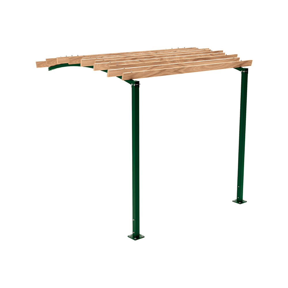 Pergola Océan RAL6005 - compl latéral - PROCITY - 529181.6005
