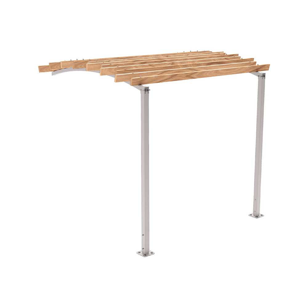 Pergola Océan RAL7044 - compl latéral - PROCITY - 529181.7044