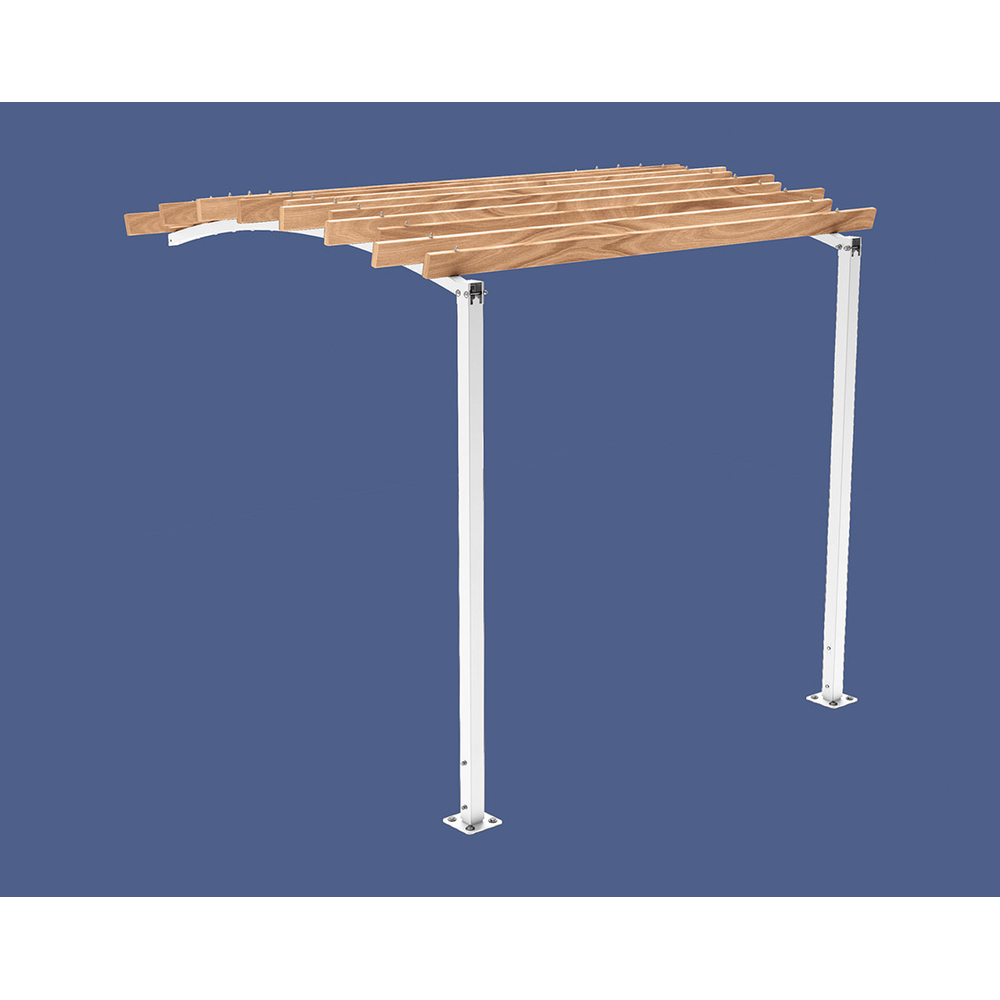 Pergola Océan RAL9010 - compl latéral - PROCITY - 529181.9010