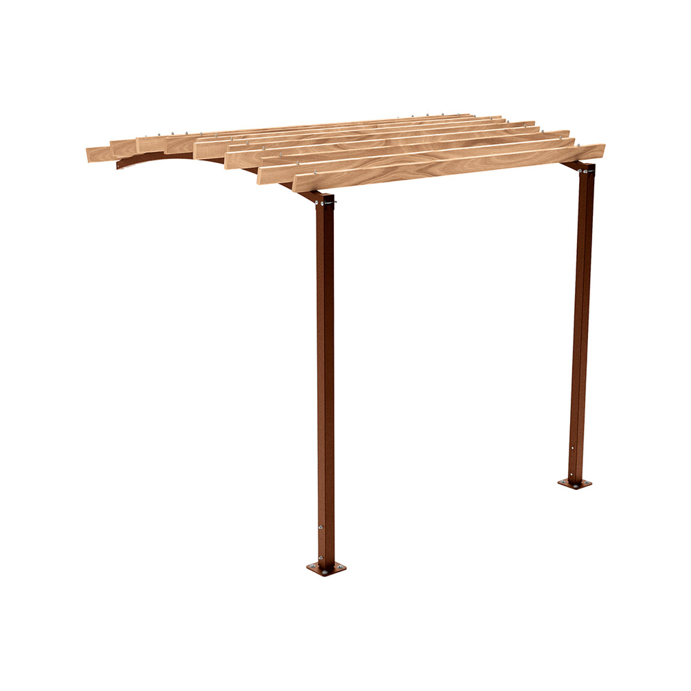 Pergola Océan Aspect Corten - compl latéral - PROCITY - 529181.S025