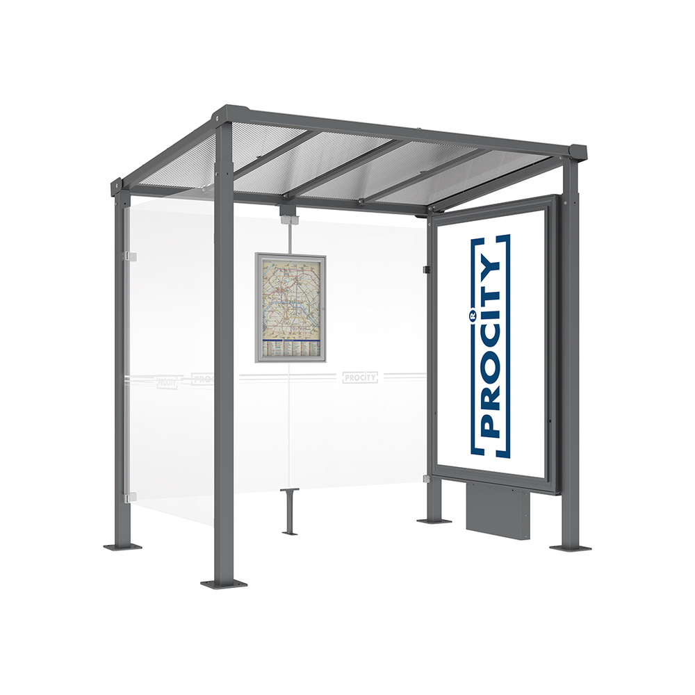 Station bus Milan Gris PROCITY - 529230.GPRO