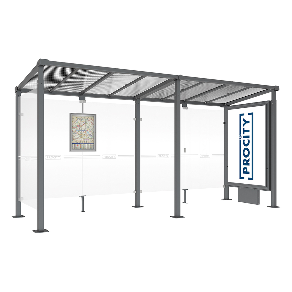 Station bus Milan Gris PROCITY - 529231.GPRO