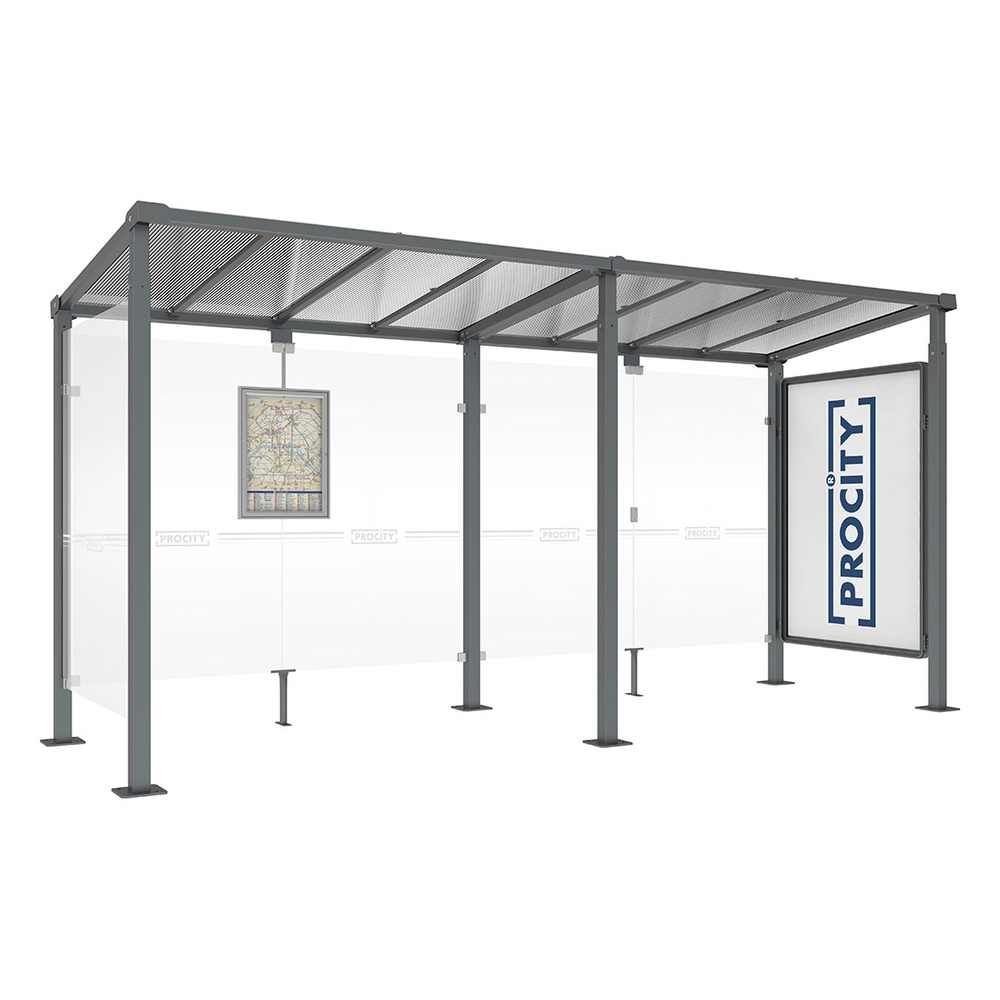 Station bus Milan Gris PROCITY - 529247.GPRO