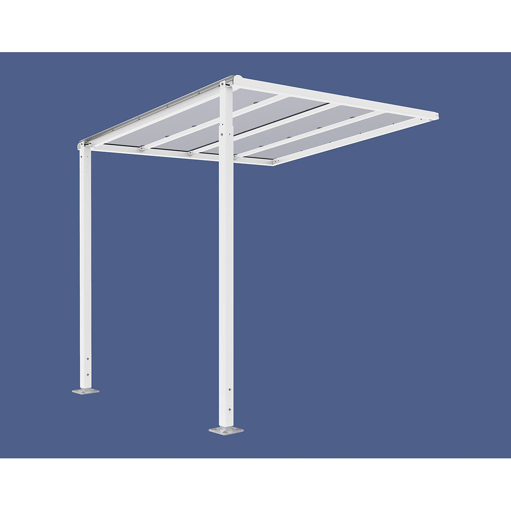 Abri vélos Milan RAL9010 - compl sans bardage - PROCITY - 529256.9010