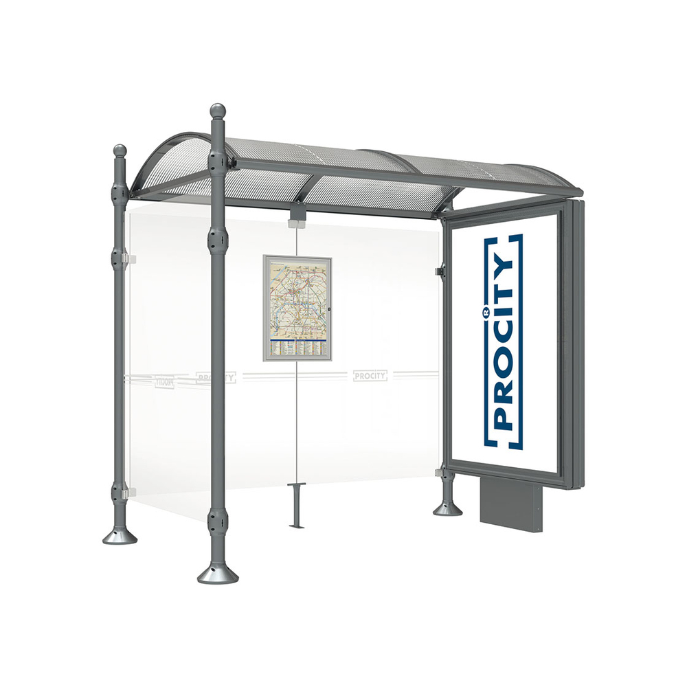 Station bus Province Boule Gris PROCITY - 529354.GPRO