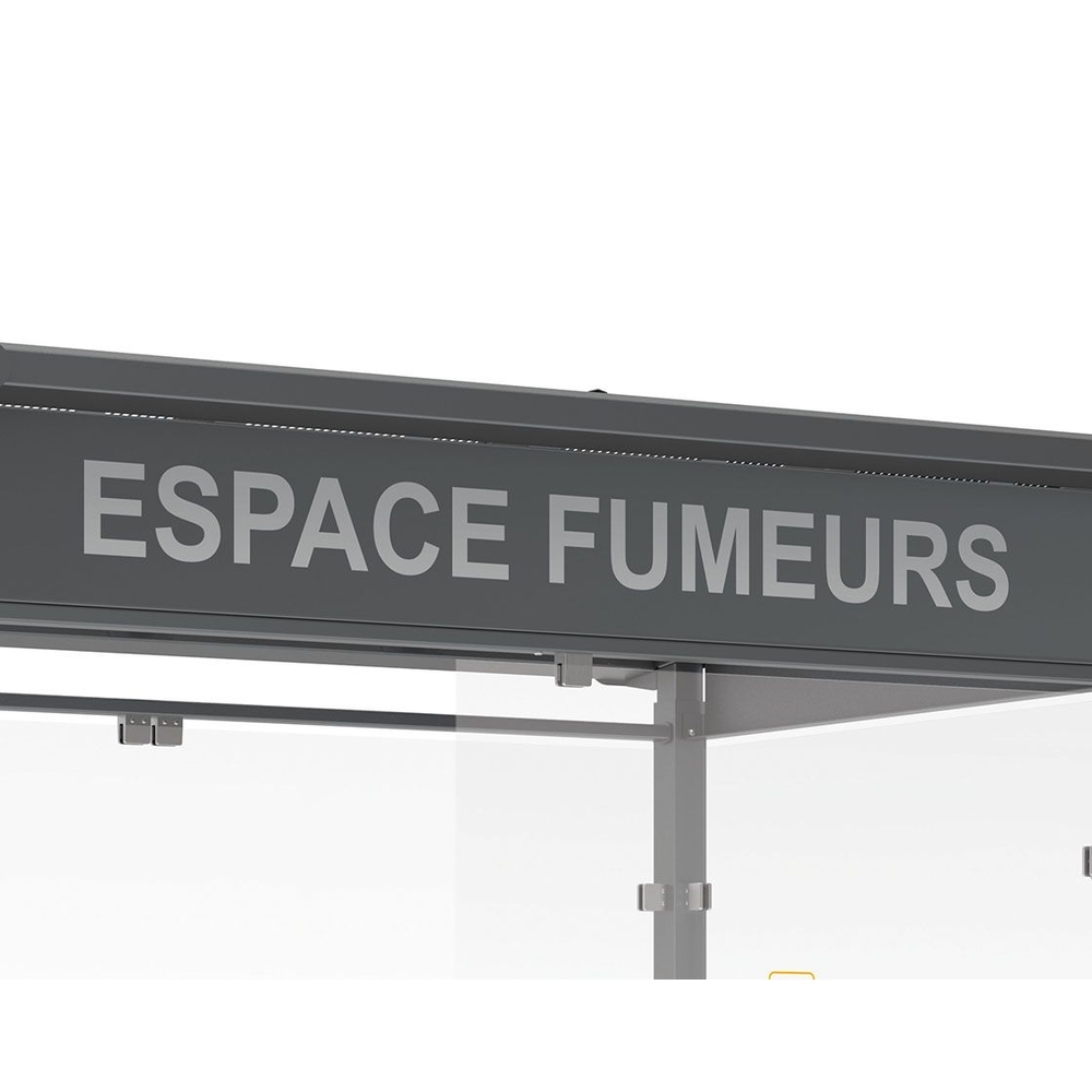 Autocollant du texte ESPACE FUMEURS Autocollant du texte “ESPACE FUMEURS” - PROCITY - 529402