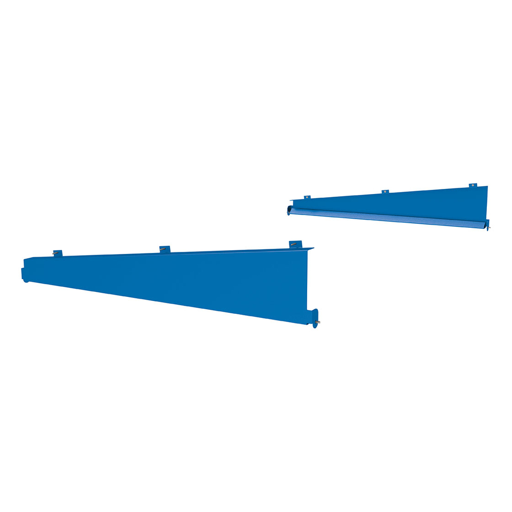 Coupe-vent latéraux pour abris Milan - la paire RAL5010 - PROCITY - 529407.5010