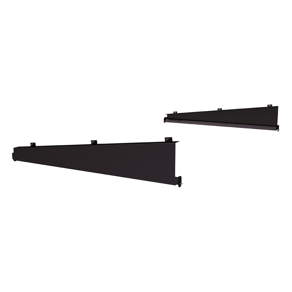 Coupe-vent latéraux pour abris Milan - la paire RAL9005 - PROCITY - 529407.9005