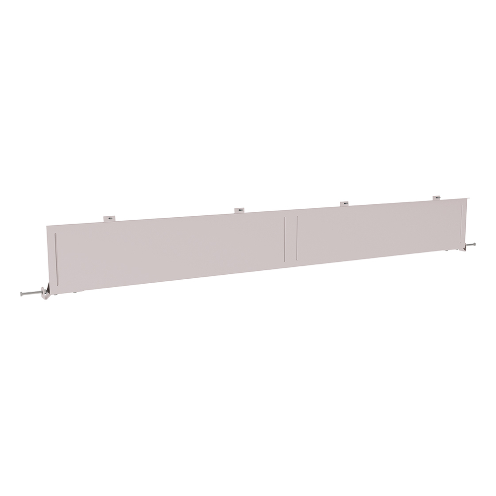 Coupe-vent face avant pour abris Milan RAL7044 - 2500 mm - PROCITY - 529408.7044