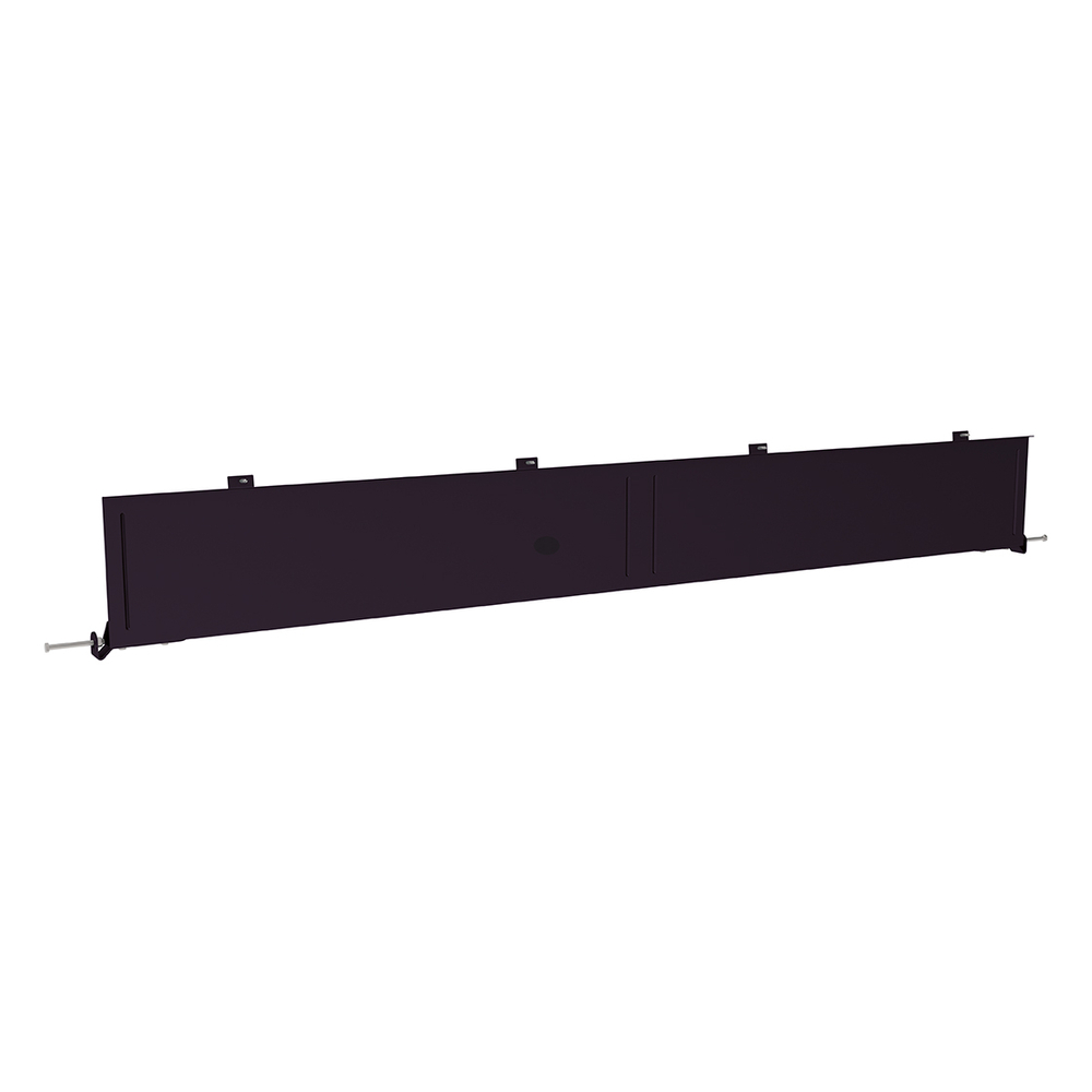 Coupe-vent face avant pour abris Milan RAL9005 - 2500 mm - PROCITY - 529408.9005