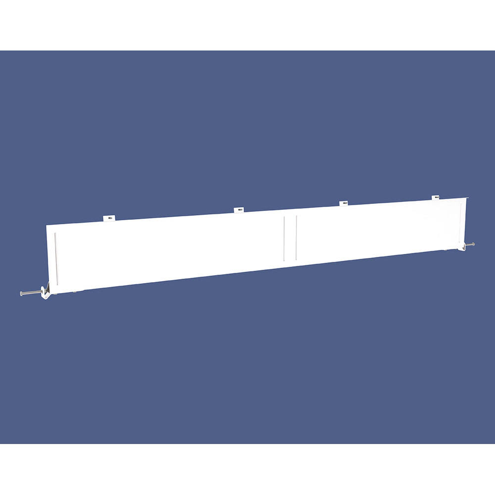 Coupe-vent face avant pour abris Milan RAL9010 - 2500 mm - PROCITY - 529408.9010
