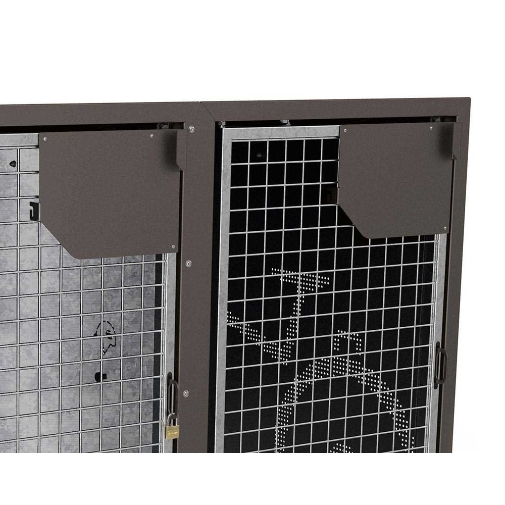 Plaque pour porte RAL9005 - PROCITY - 529454.9005