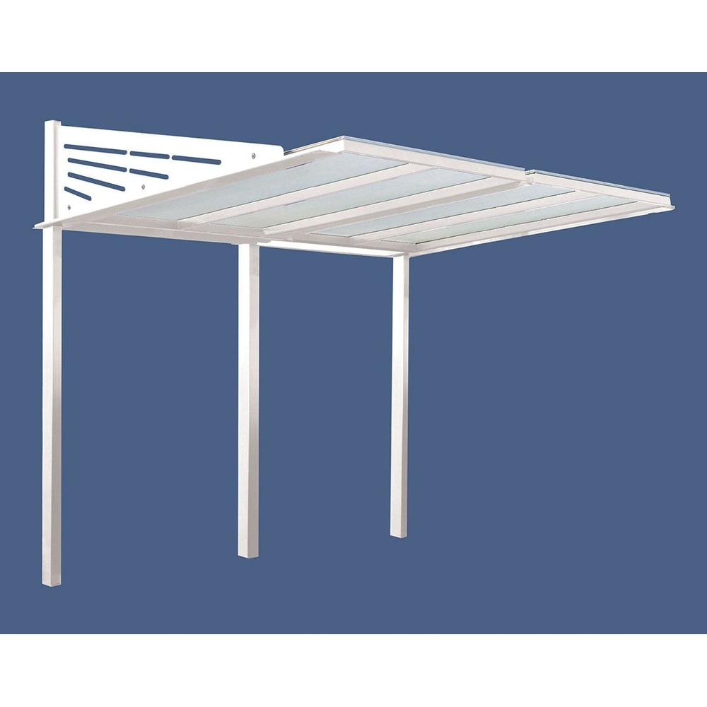 Abri vélos Conviviale RAL9010 - Abri initial - PROCITY - 529610.9010