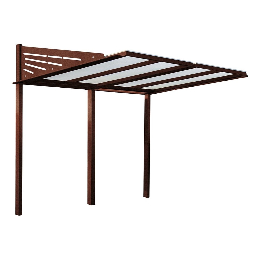 Abri vélos Conviviale Aspect Corten - Abri initial - PROCITY - 529610.S025