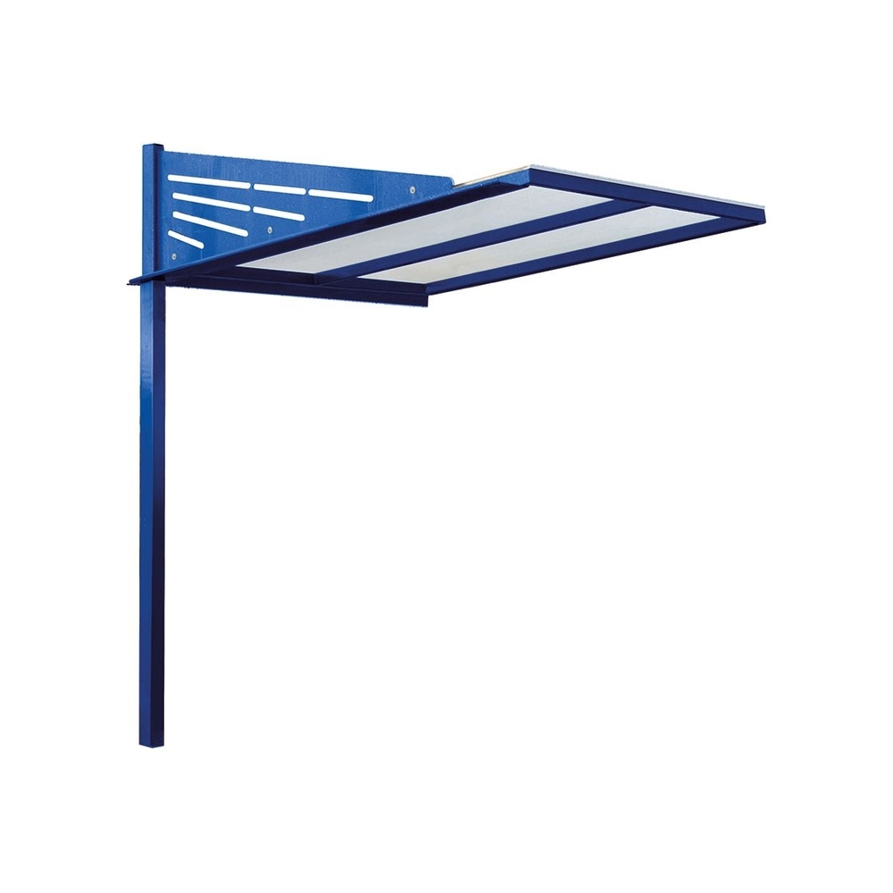 Abri vélos Conviviale RAL5010 - Abri complémentaire - PROCITY - 529611.5010