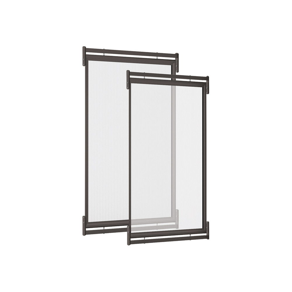 Bardages pour abri vélos Conviviale RAL6005 - Bardage de fond - PROCITY - 529615.6005