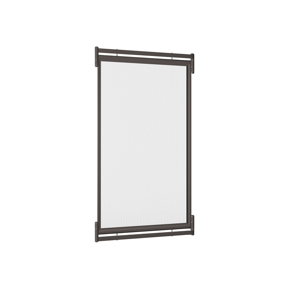 Bardages pour abri vélos Conviviale RAL6005 - Bardage de fond - abri complémentaire - PROCITY - 529617.6005