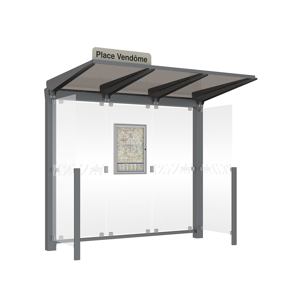 Station bus Venise Gris PROCITY - 529651.GPRO