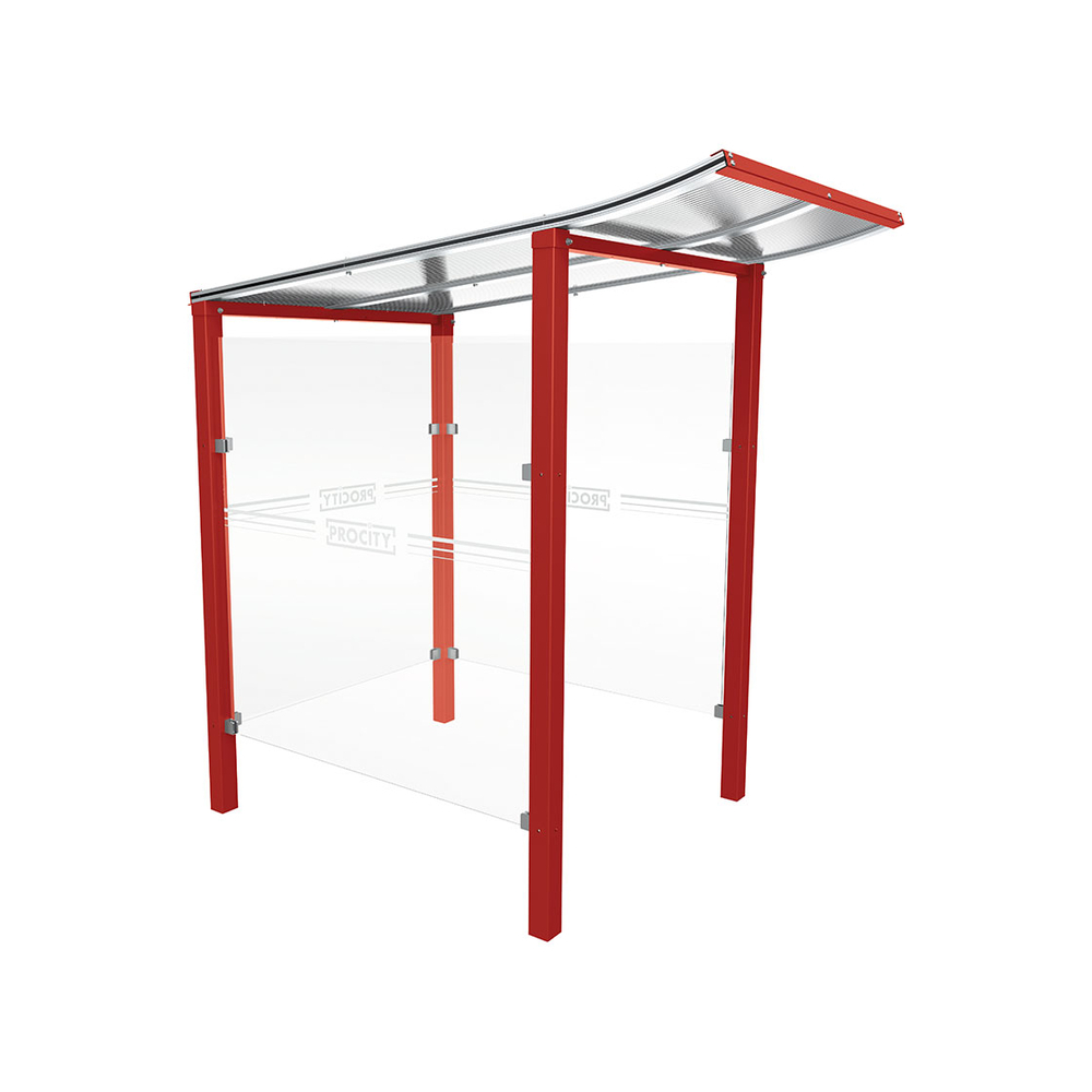 Abri caisse Modulo RAL3004 - 1300 - Scellement direct - PROCITY - 529770.3004
