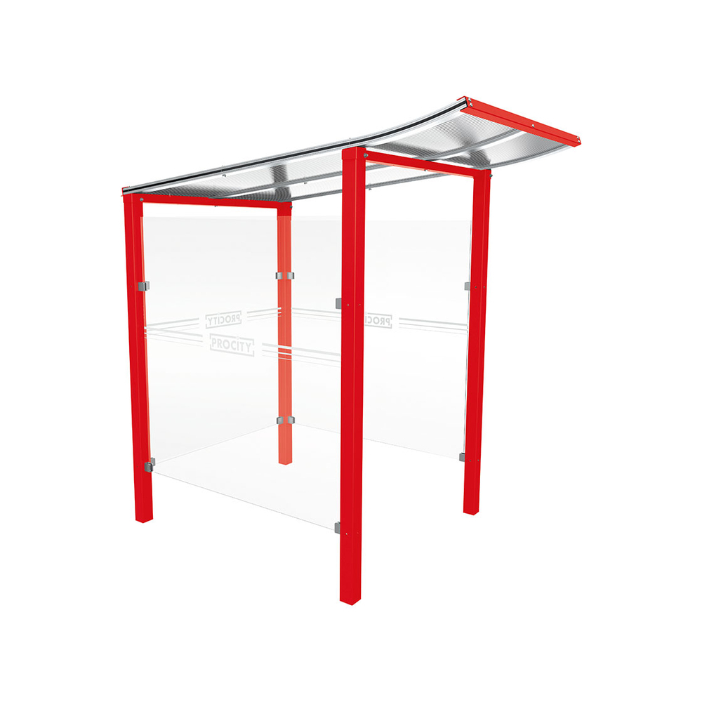 Abri caisse Modulo RAL3020 - 1300 - Scellement direct - PROCITY - 529770.3020