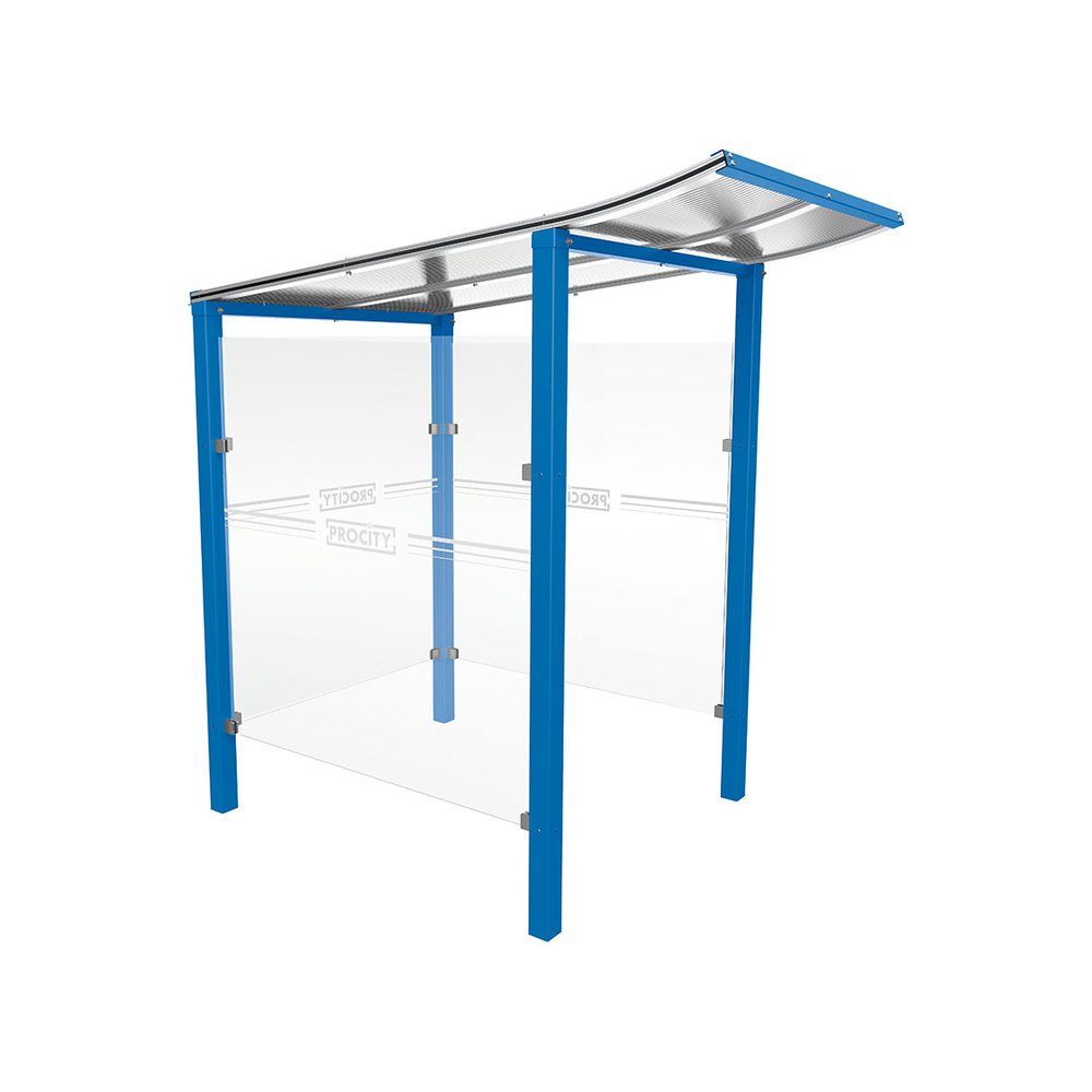 Abri caisse Modulo RAL5010 - 1300 - Scellement direct - PROCITY - 529770.5010