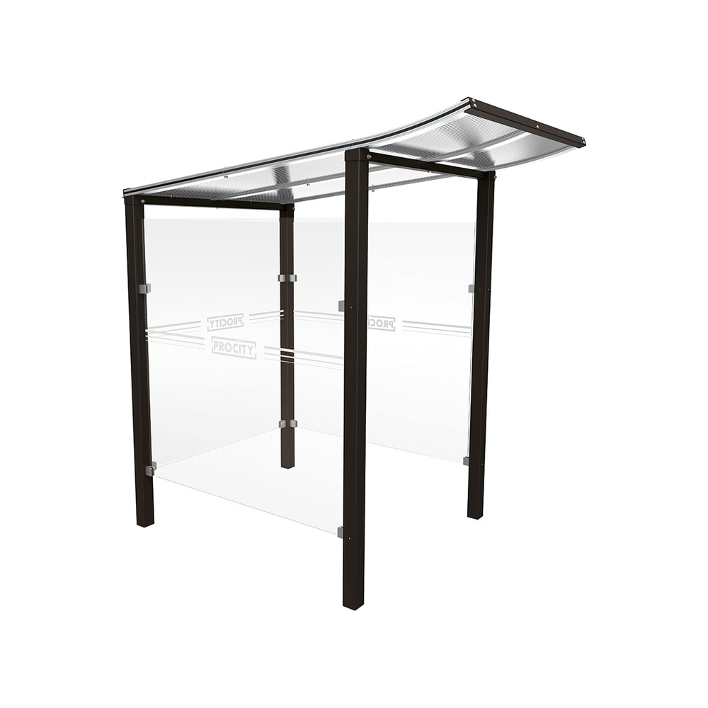 Abri caisse Modulo RAL9005 - 1300 - Scellement direct - PROCITY - 529770.9005