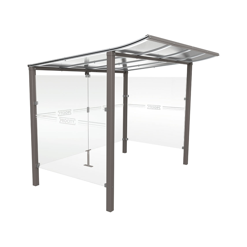 Abri caisse Modulo Gris PROCITY - 529771.GPRO