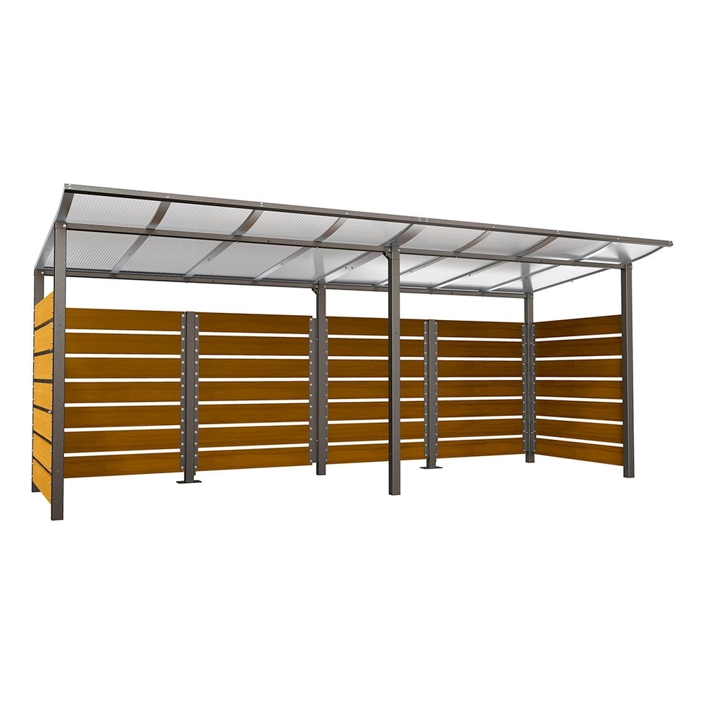 Abri conteneurs Modulo Gris PROCITY - 529781.GPRO.CHEC