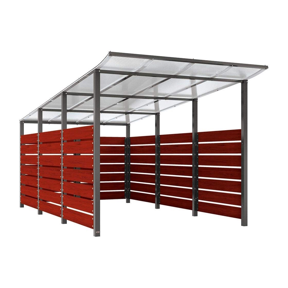 Abri conteneurs Modulo Gris PROCITY - 529784.GPRO.ACAJ