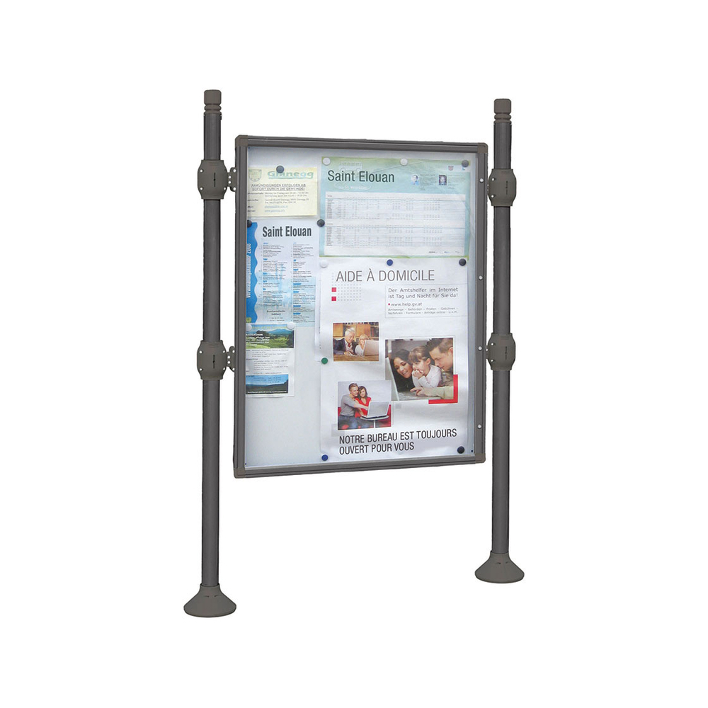 Panneau-vitrines d'information City Gris PROCITY - 560100.GPRO