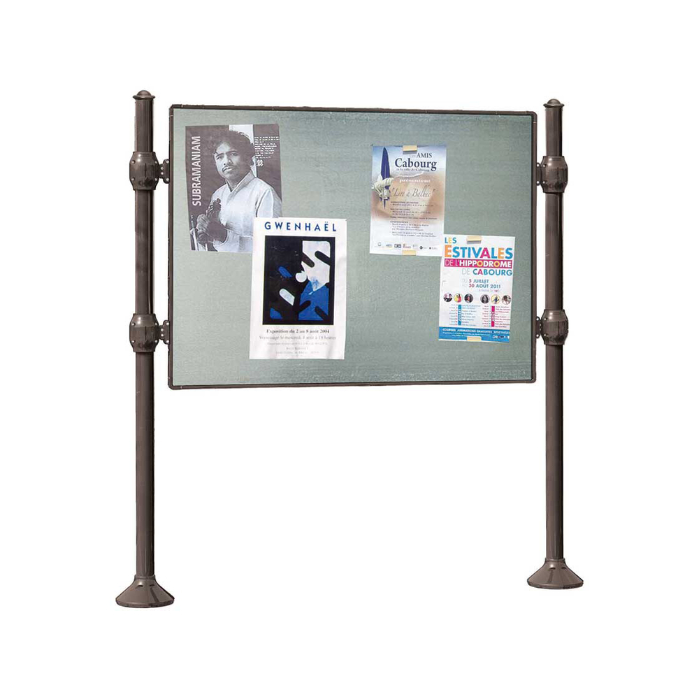 Panneau d'affichage libre Agora Gris PROCITY - 591011.GPRO