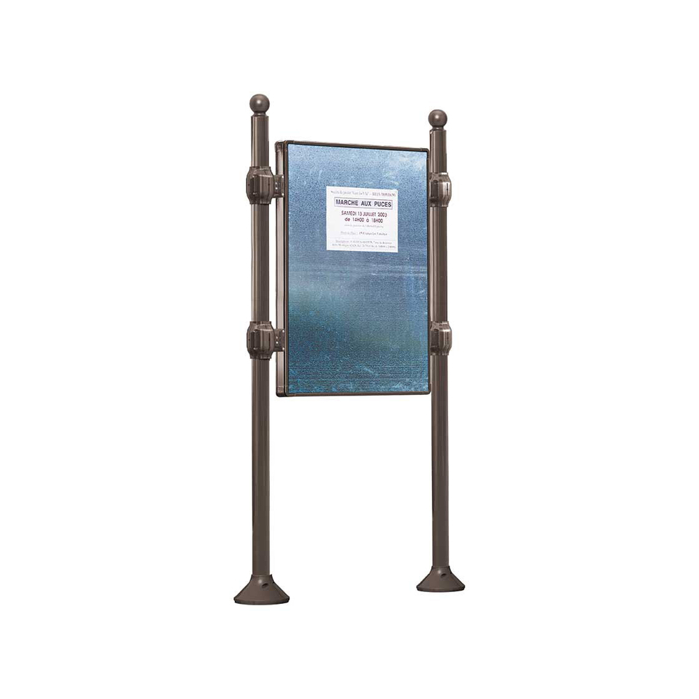 Panneau d'affichage libre Boule Gris PROCITY - 591102.GPRO