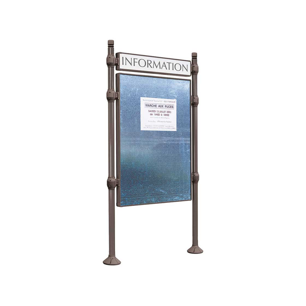 Panneau d'affichage libre City Gris PROCITY - 591220.GPRO