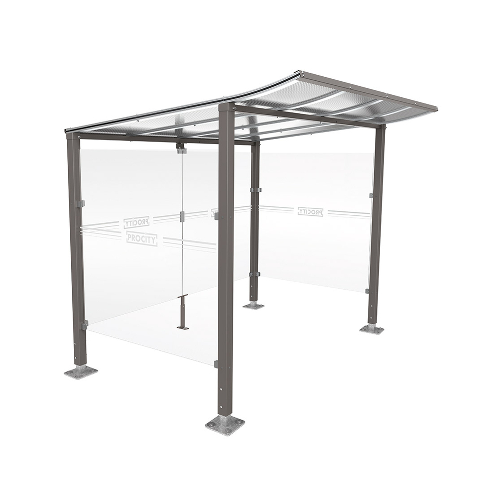 Abri caisse Modulo Gris PROCITY - 599771.GPRO