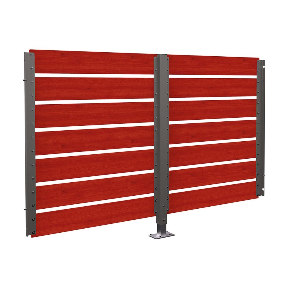 Bardage de retour avant 2500mm pour abri conteneurs Modulo Gris PROCITY - 599788.GPRO.ACAJ
