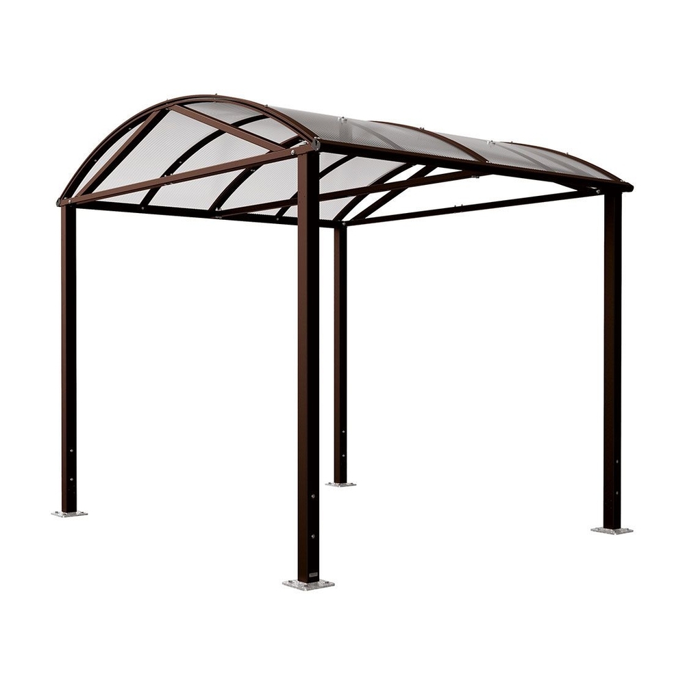 Passage couvert Voûte L RAL8017 - Module initial - PROCITY - 599806.8017