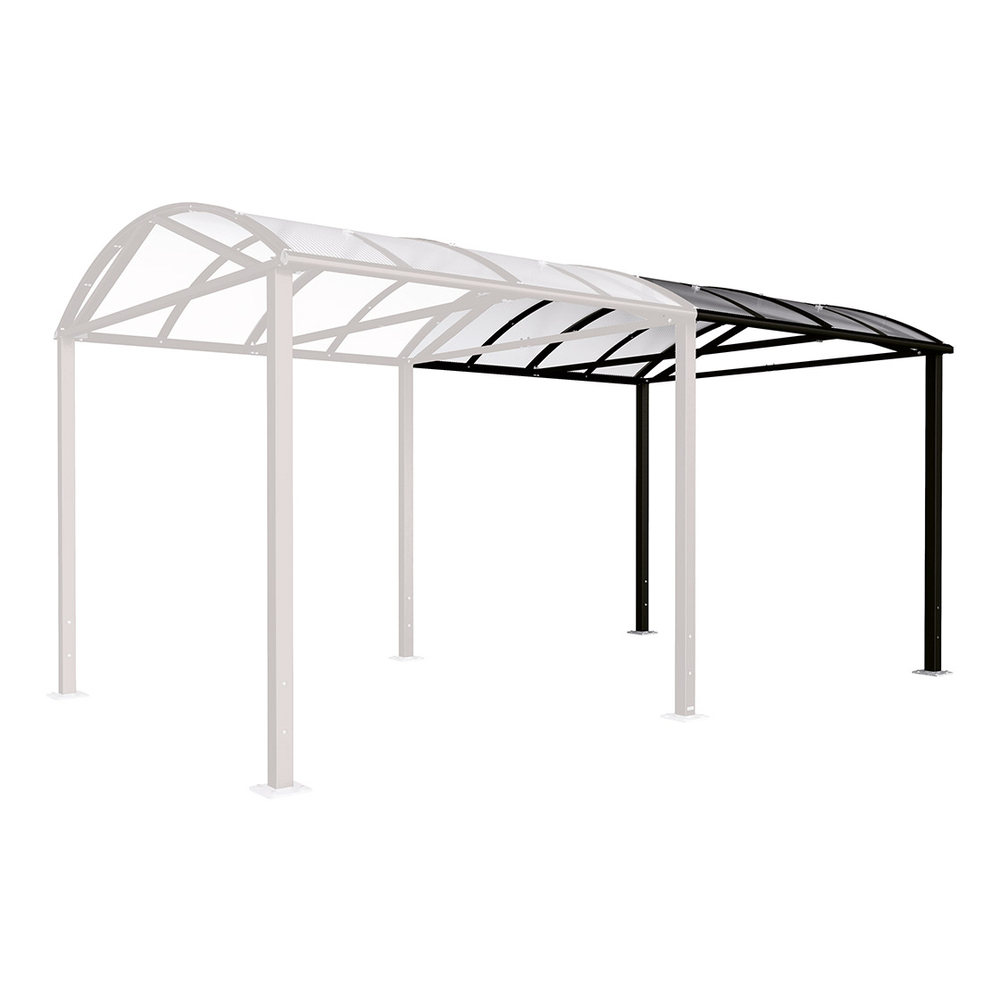 Passage couvert Voûte L RAL9005 - PROCITY - 599807.9005