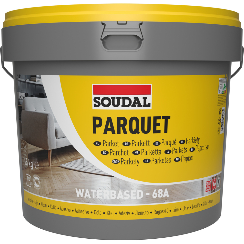 Seau 15 kg colle parquet wb - SOUDAL - 100065