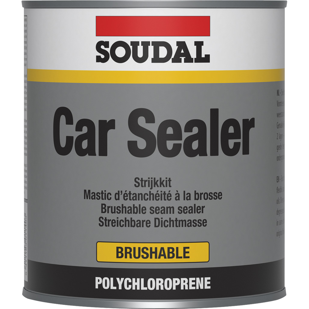 6 boîtes métalliques 1 kg carsealer gris - SOUDAL - 102352