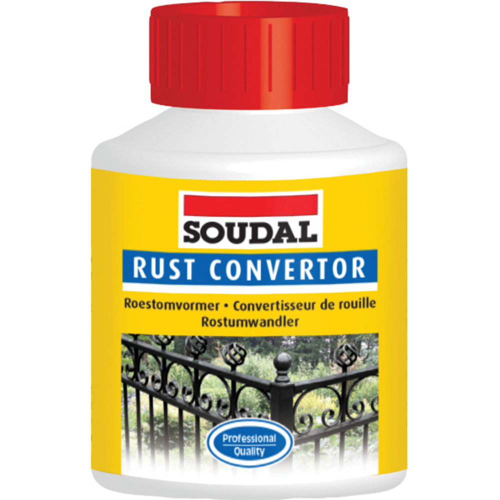 6 flacons 80 ml convertisseur de rouille - SOUDAL - 102658