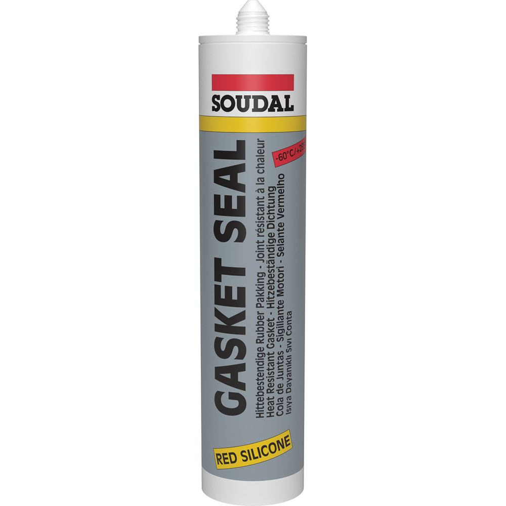 12 cartouches 310 ml gasket seal rouge - SOUDAL - 103460
