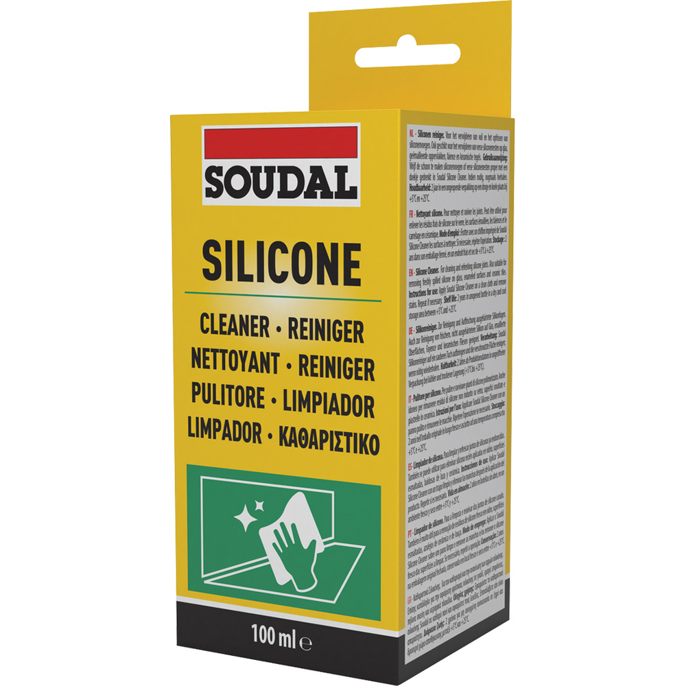 Carton de 6 blisters 100 ml nettoyant silicone - SOUDAL - 104452