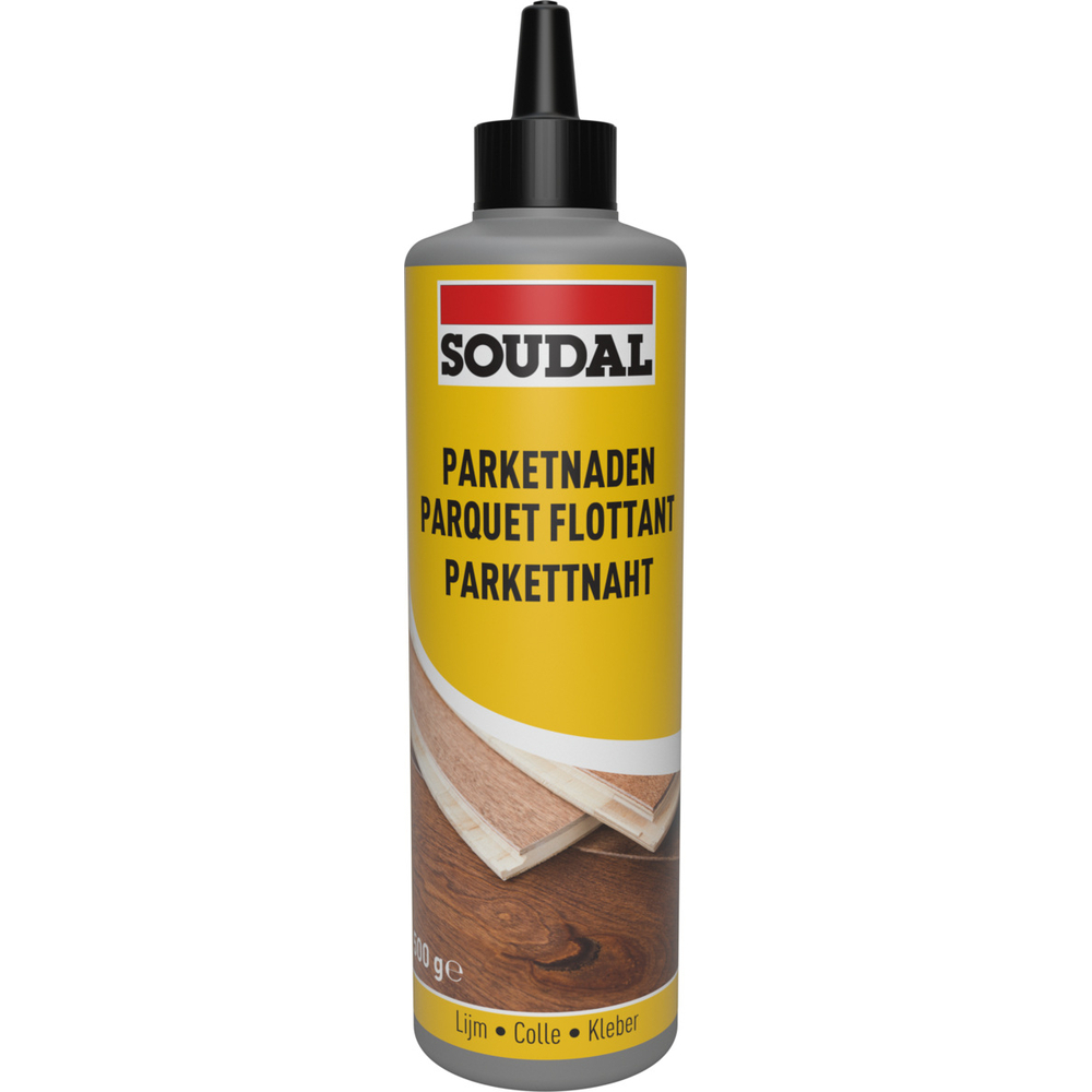 12 biberons 500gr de colle parquet flottant 70a - SOUDAL - 104909