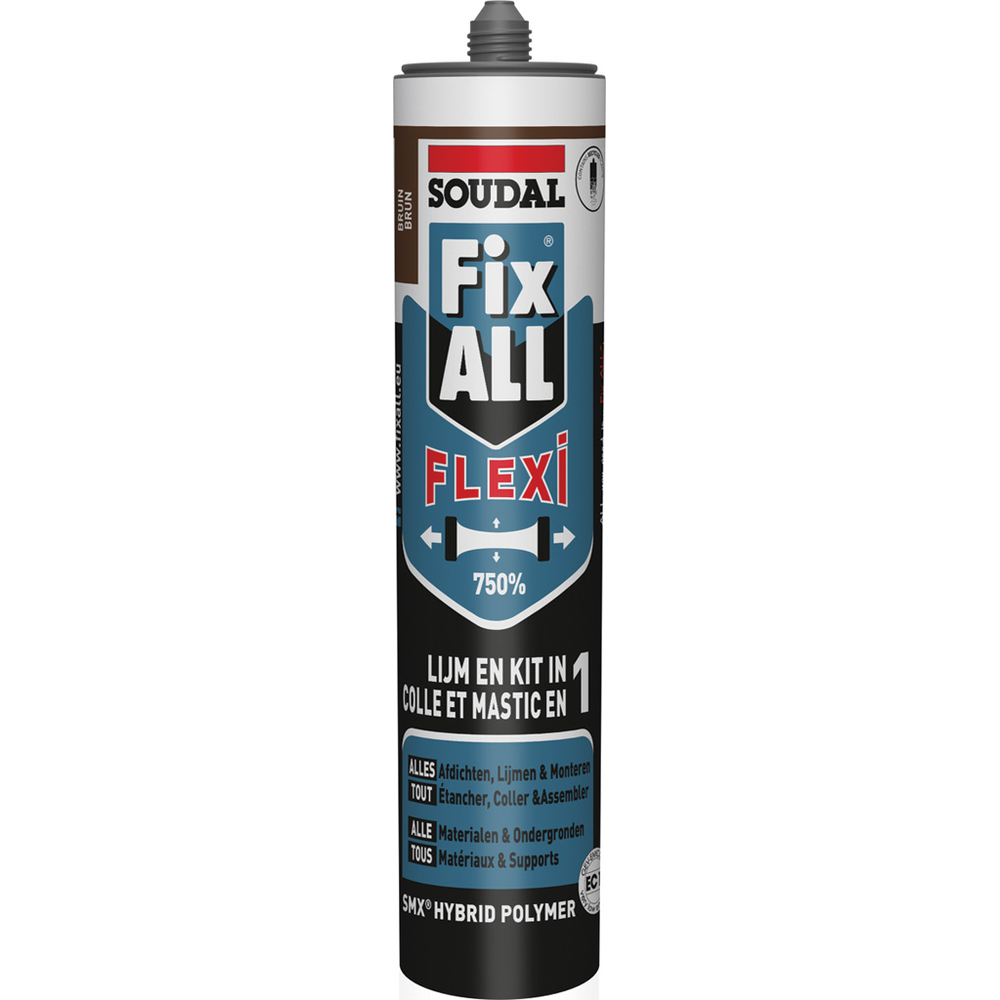 12 cartouches 290 ml fix all flexi brun - SOUDAL - 105032