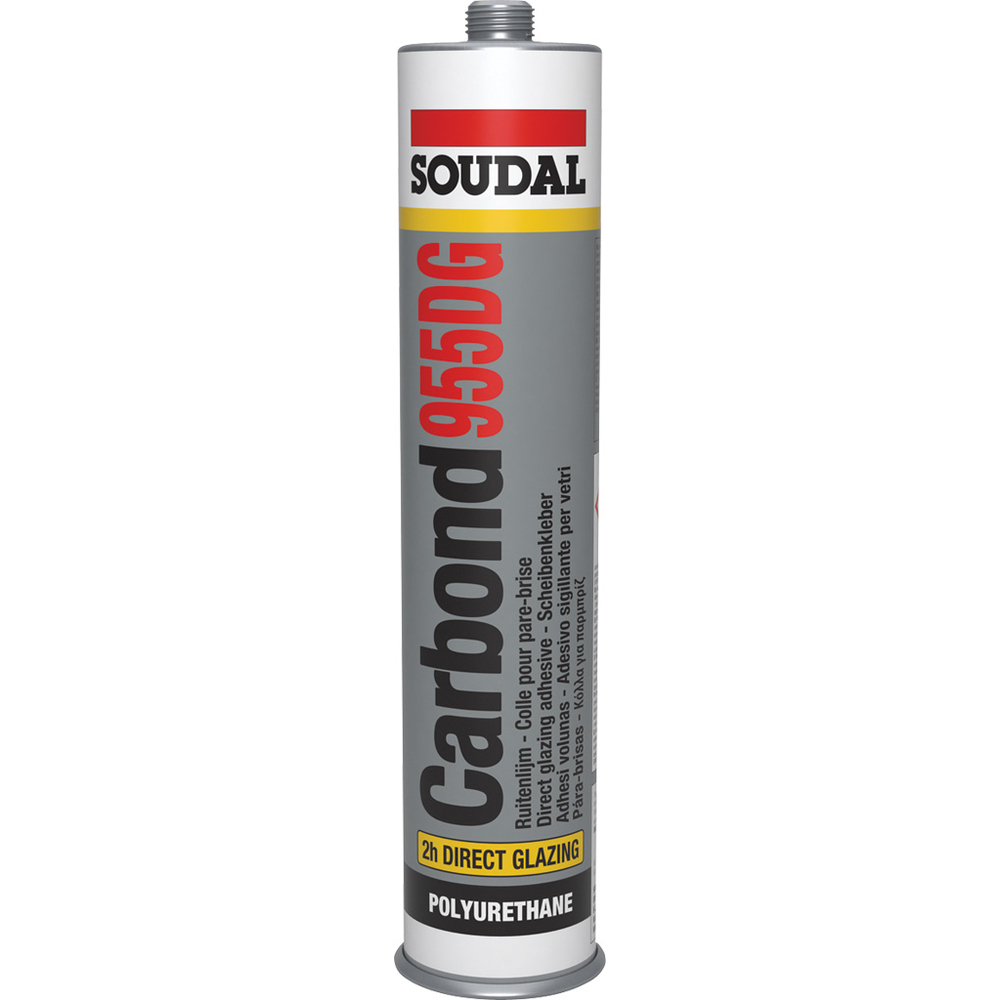 6 cartouches 310 ml carbond 955dg noir - SOUDAL - 105894